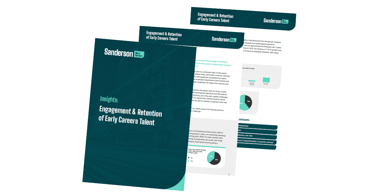 Engagement & Retention of Early Careers Talent: New White Paper