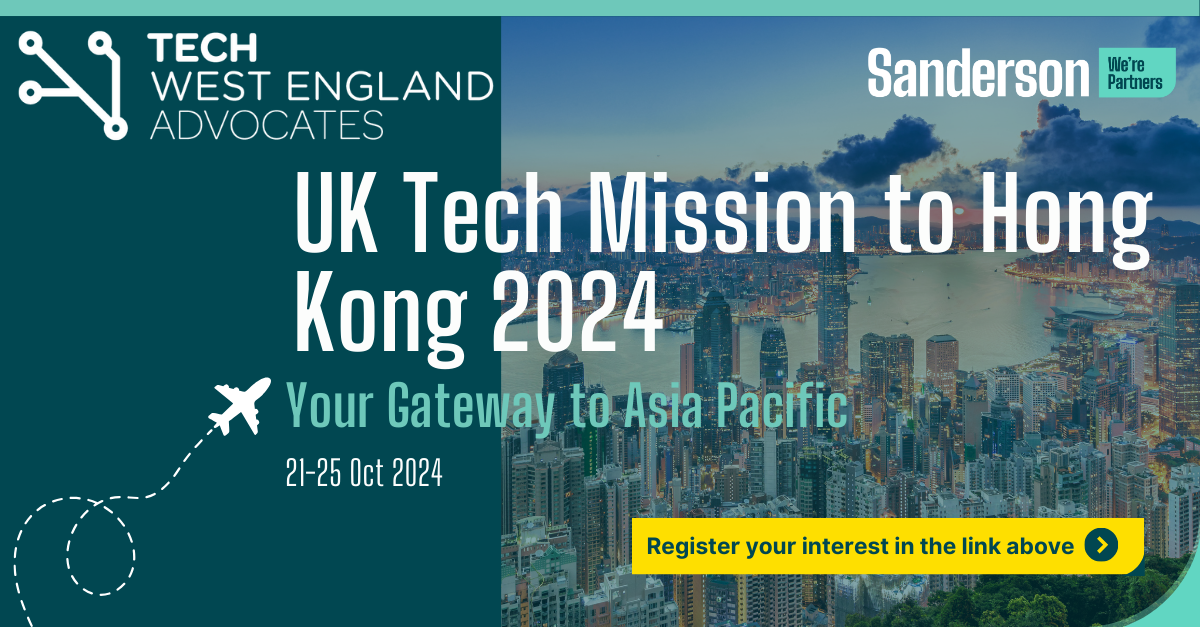 Tech Mission to Hong Kong 2024: Sanderson Once Again a Proud Sponsor