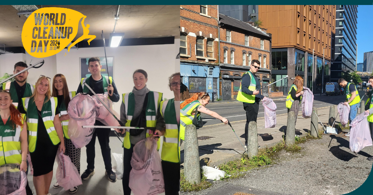 Sanderson gets involved with World Clean Up Day 2024