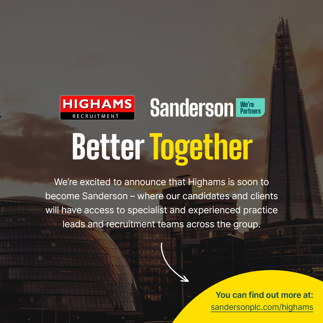 Highams takes on Sanderson brand creating specialist Financial Services division