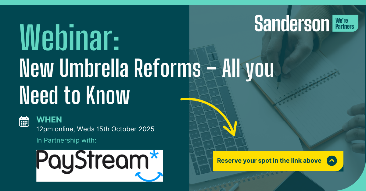 Webinar: New Umbrella Reforms – All you Need to Know