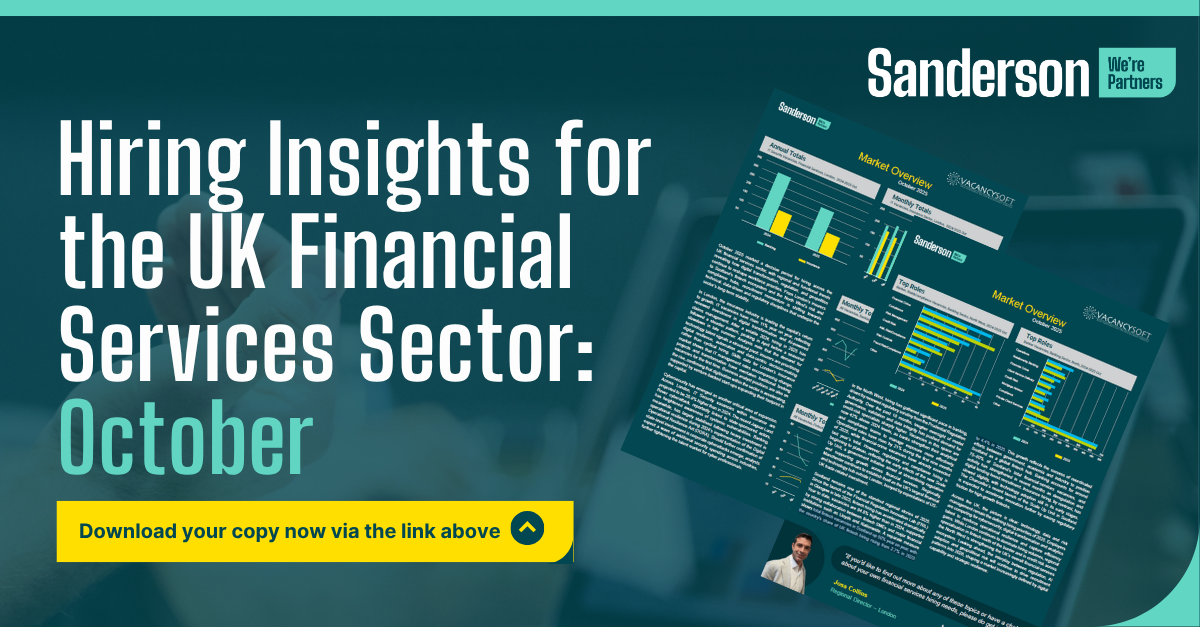 Hiring Insights for the UK Financial Services Sector: October