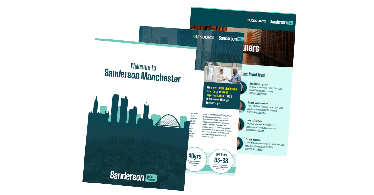 Manchester Means Business: How Sanderson & Outsource Are Redefining Recruitment in the North West