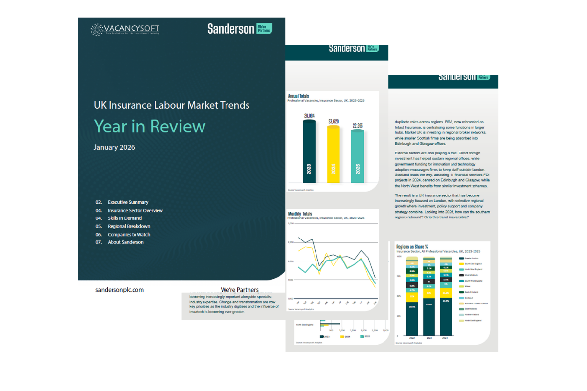 UK Insurance Labour Market Trends: Year in Review Report
