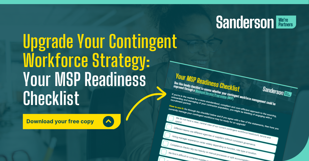 Upgrade Your Contingent Workforce Strategy: Your MSP Readiness Checklist