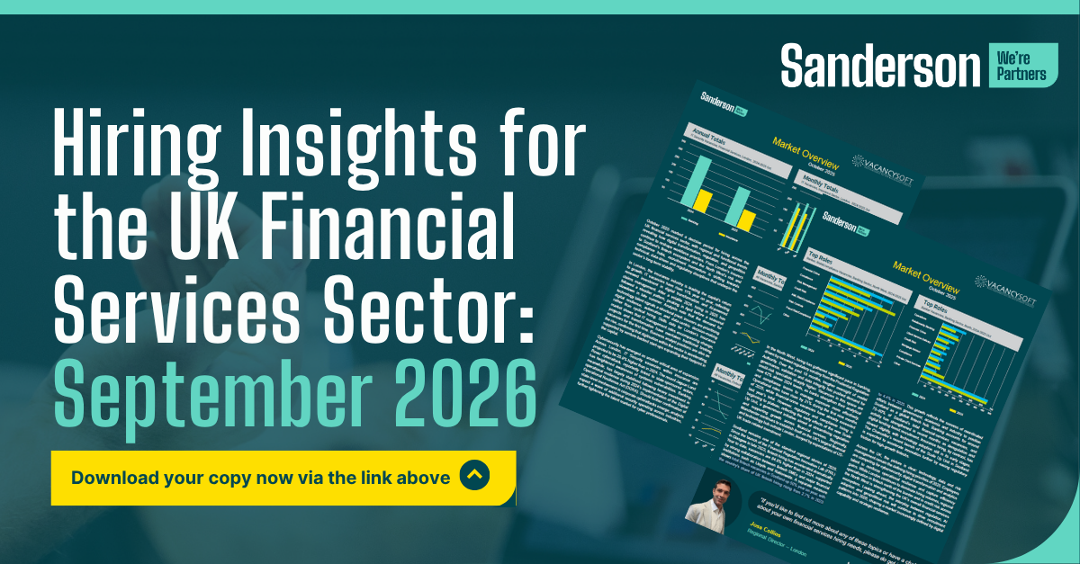 Hiring Insights for the UK Financial Services Sector: September 2026